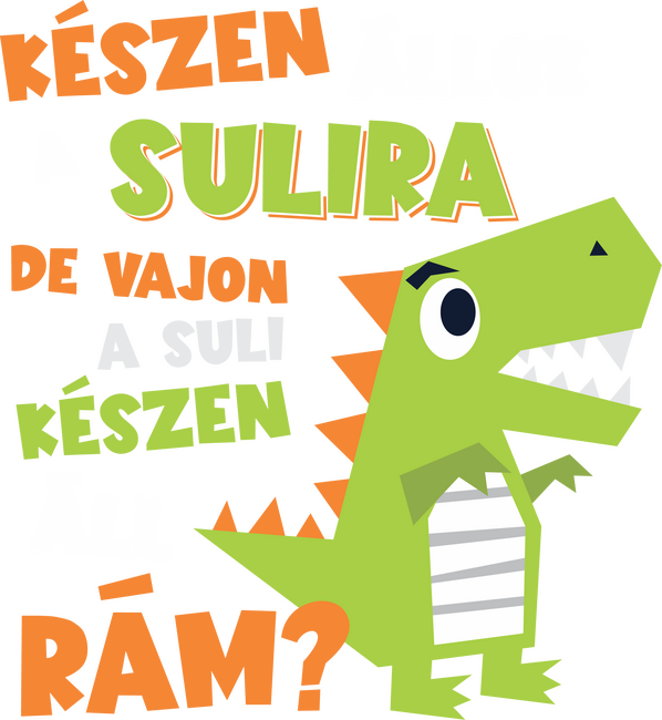 Készen állok a sulira!