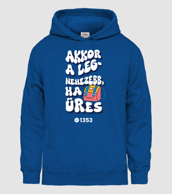  minta királykék pólón
