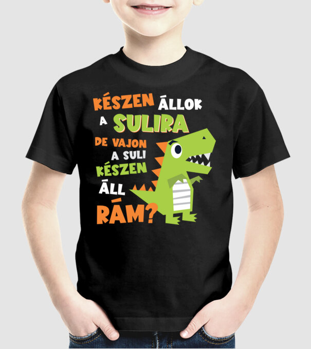  minta fekete pólón