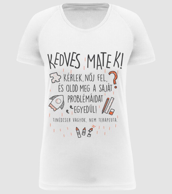  minta fehér pólón